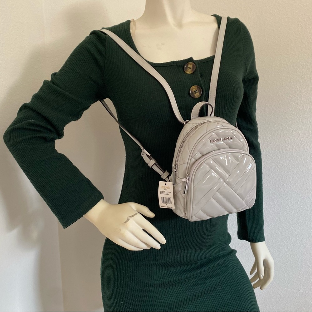 MICHAEL KORS ABBEY XS MINI BACKPACK XBODY BAG - Picture 11 of 13
